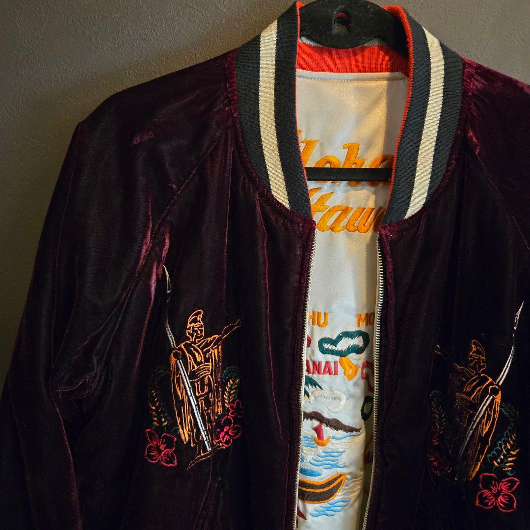 Y*E様 20年以上前の スカジャン URBAN HILLS リバーシブル