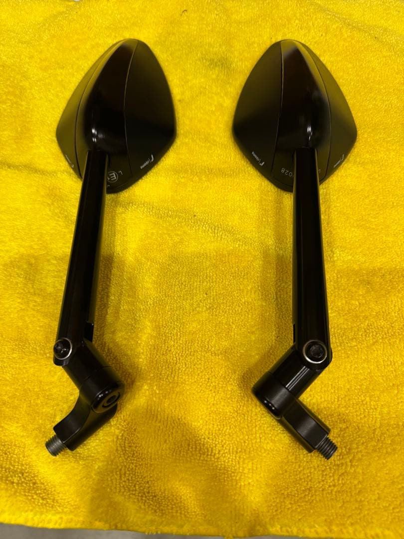 rizoma ブラックミラー 左右セット