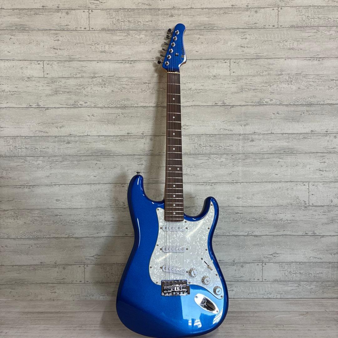 メイビス ストラトキャスター エレキギター Mavis Stratocaster Type Metallic Blue 中古｜ギター買取の東京新宿
