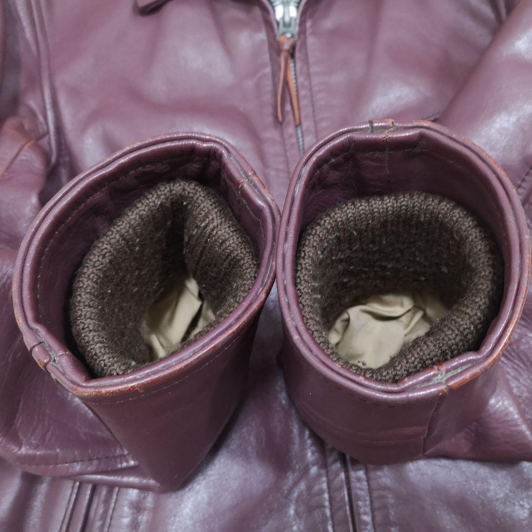 アディクトクローズ ライダースジャケット ホースハイド 34 男女兼用