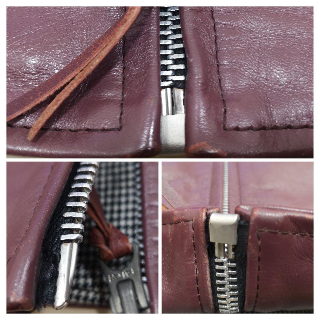 アディクトクローズ ライダースジャケット ホースハイド 34 男女兼用