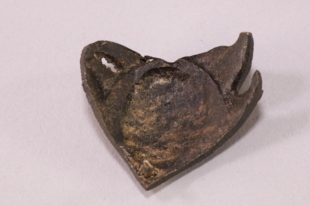 古美術品 時代 古銅 麒麟形香炉 高29.5㎝ 神獣 置物 金属工芸 BJ164