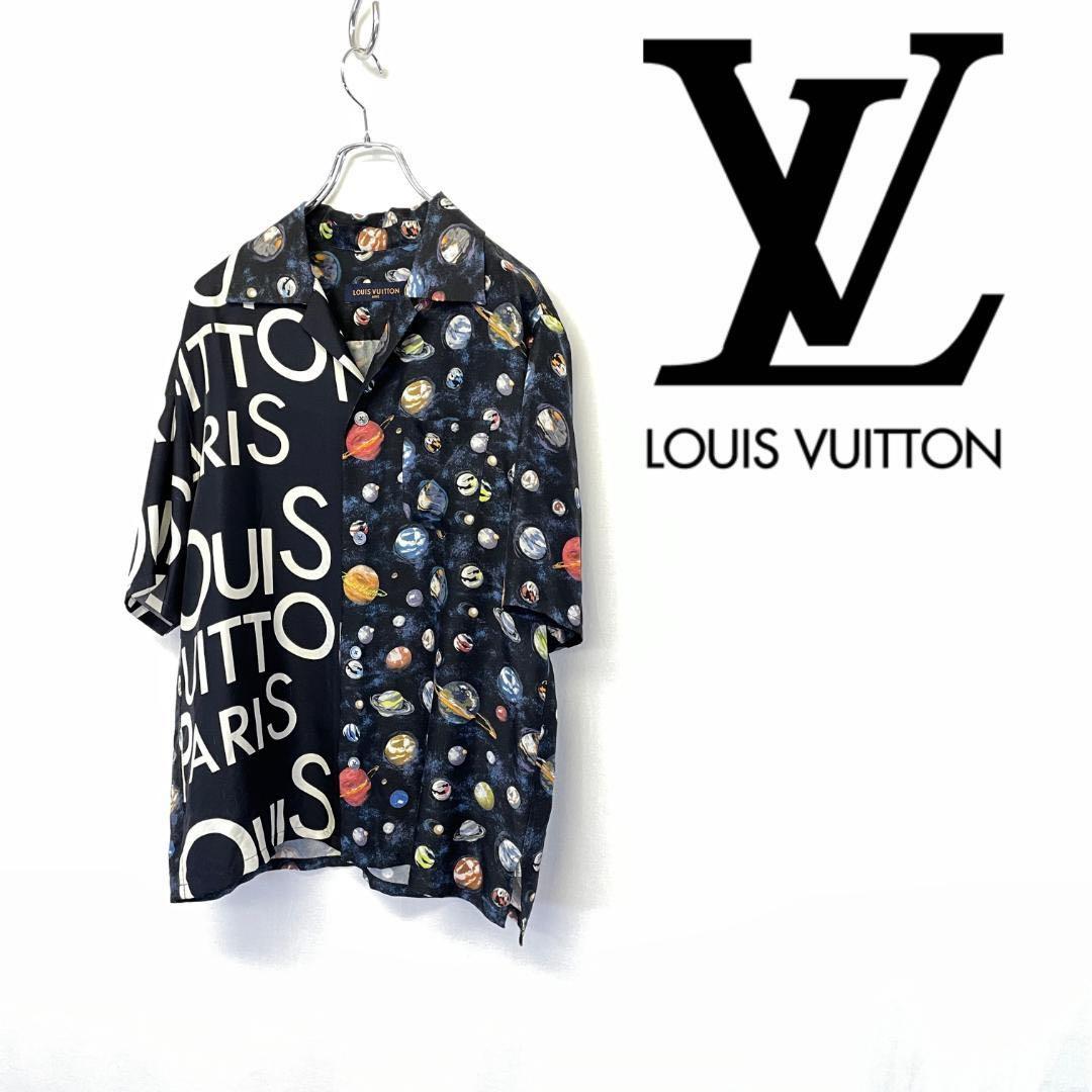 LOUISVUITTON 2020 ギャラクシーシルク半袖シャツ XS