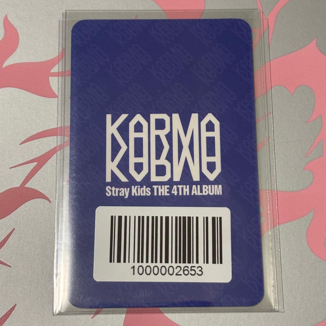 StrayKids KARMA FANS 購入特典リスパ フィリックス ③ - メルカリ