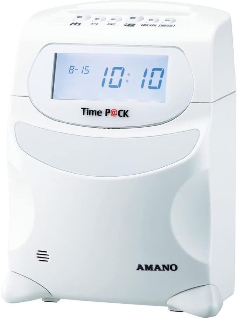 即購入◎アマノ 勤怠管理タイムレコーダー TIMEPACK3-100 比較的美品