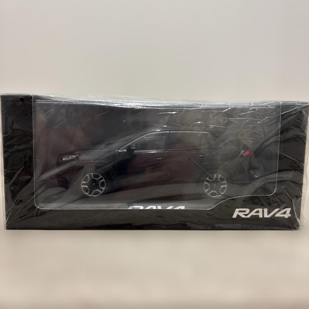 トヨタ RAV4 ミニカー カラーサンプル アティチュードブラックマイカ