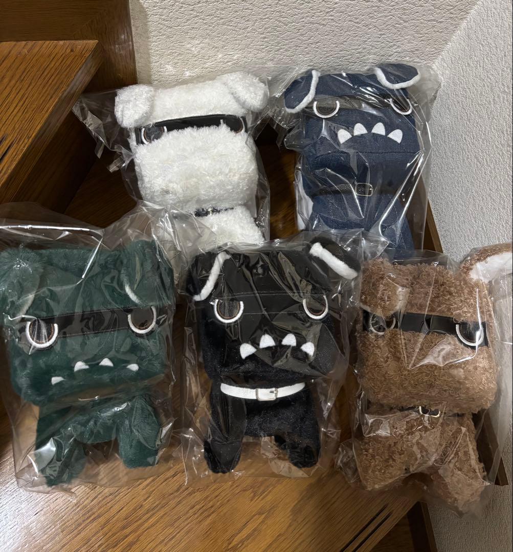 だっこデリ丸　三菱自動車　デリカミニ　ぬいぐるみ 5体セット