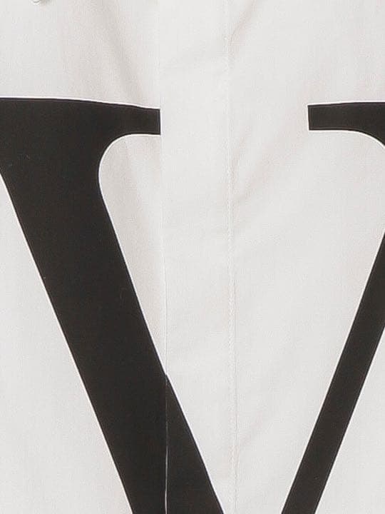 新品】VALENTINO ドリーマーズVロゴプリント 長袖シャツ - メルカリ