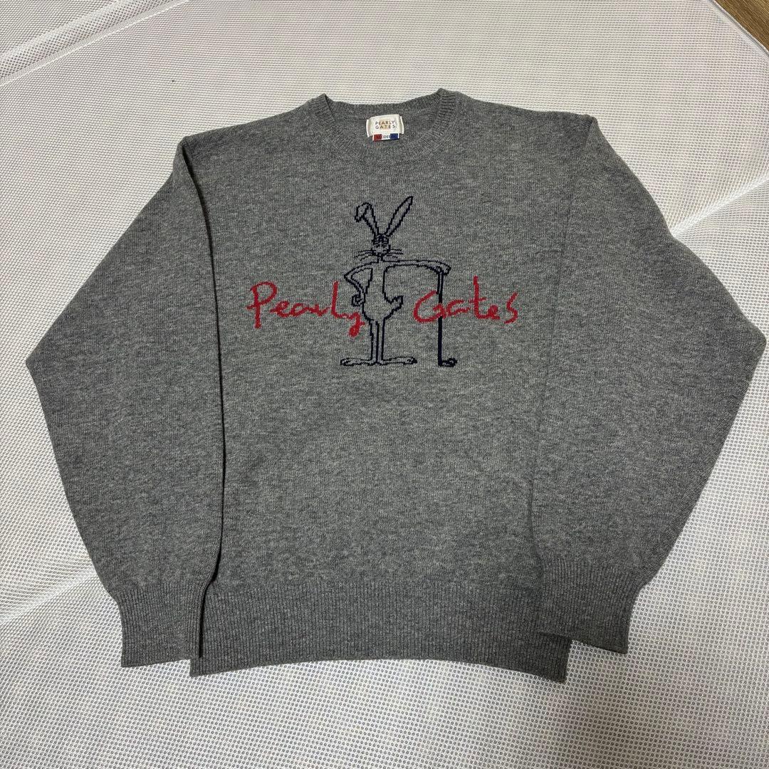 1/10迄【美品】PEARLY GATES⭐︎パーリーゲイツ ウール セーター M