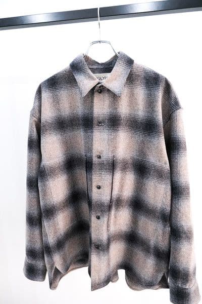 tk1992さん専用】POLYPLOID SHIRTJACKET B 24aw - メルカリ