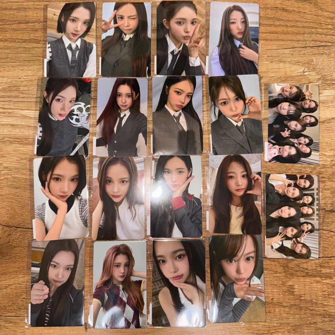 Hearts2Hearts FOCUS weverse ラキドロ　トレカ　18枚