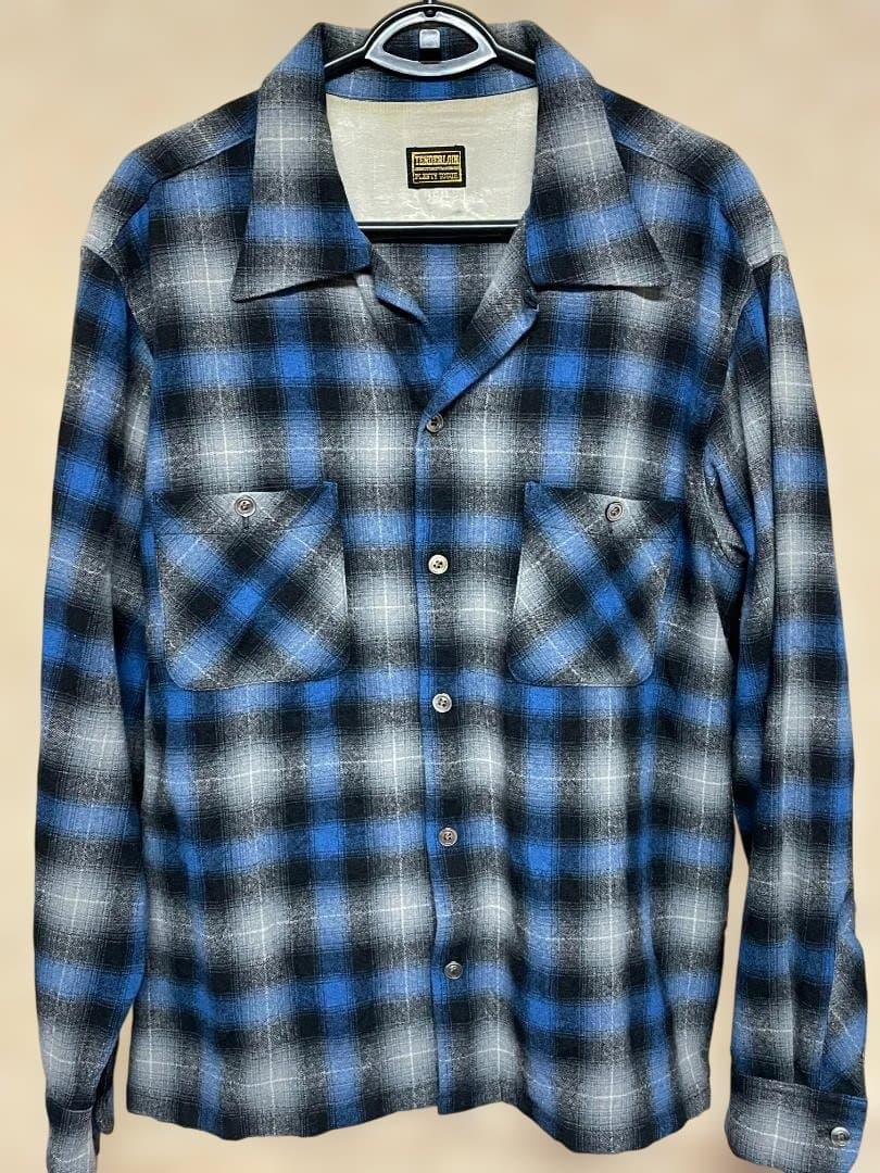 ロ*ル様 08AW テンダーロイン T-WOOL SHT S ウールシャツ キム