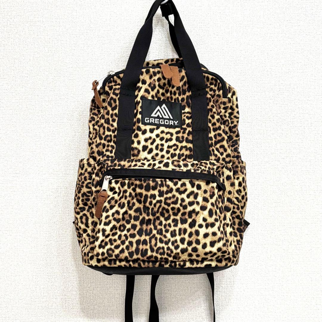 GREGORY イージーピージーデイ ヒョウ柄 レオパード リュック - メルカリ