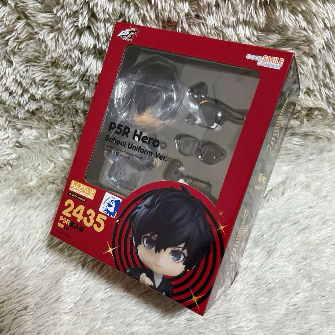 新品未開封 ねんどろいど ペルソナ5 P5S 主人公 制服 ジョーカー 雨宮