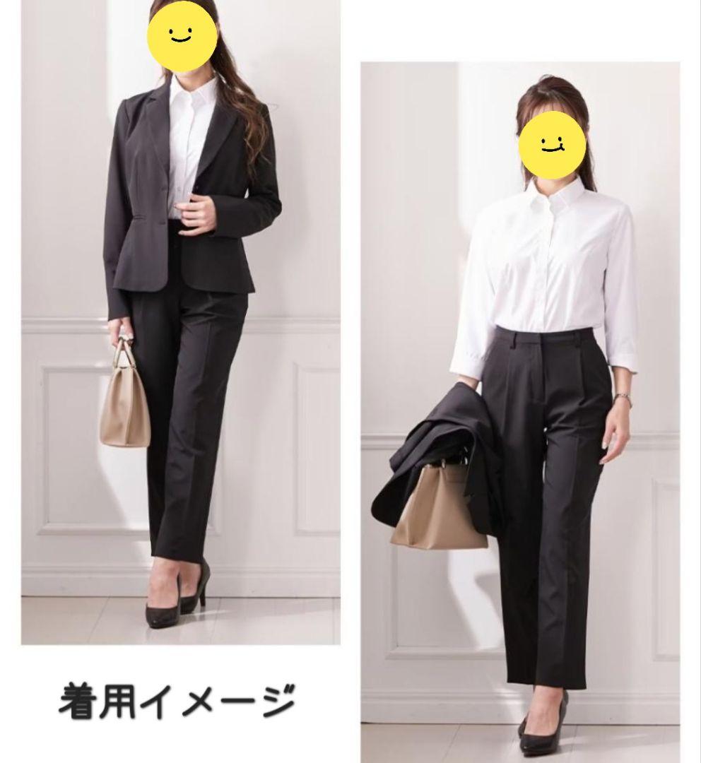 【大きい胸専用】RISPY 洗える ストレッチパンツスーツ（吸汗速乾）