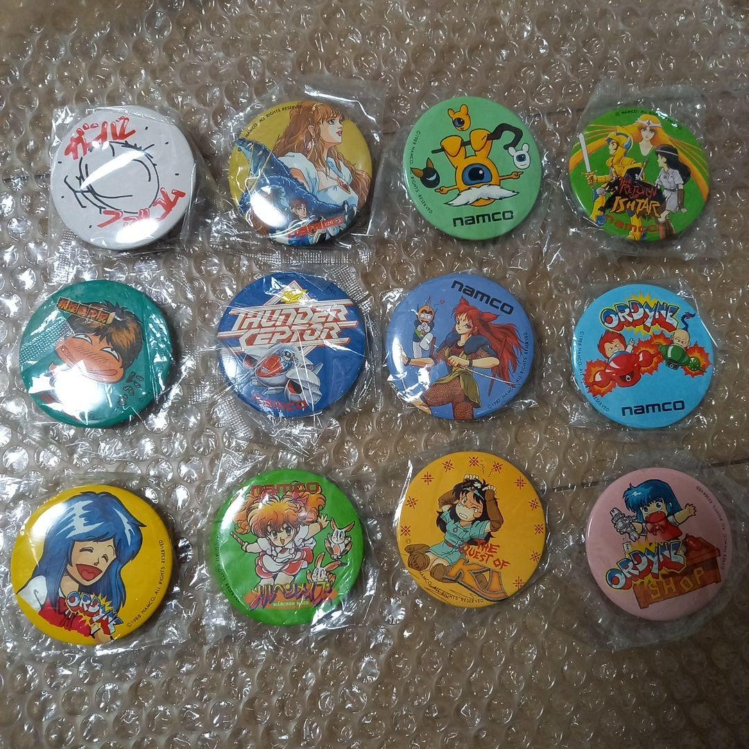 1980年 ヴィンテージ NAMCO 缶バッジ セット - メルカリ