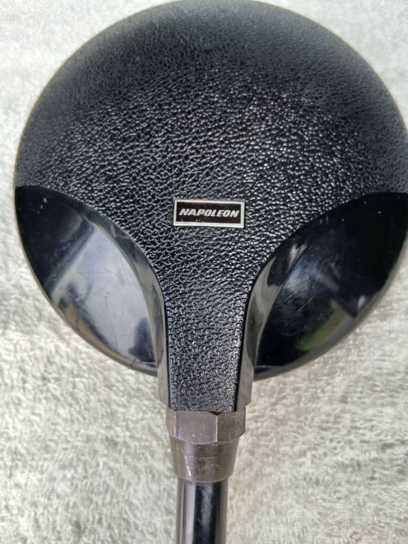 NAPOLEON 丸型バイクミラー 　当時物　正ネジ　10mm