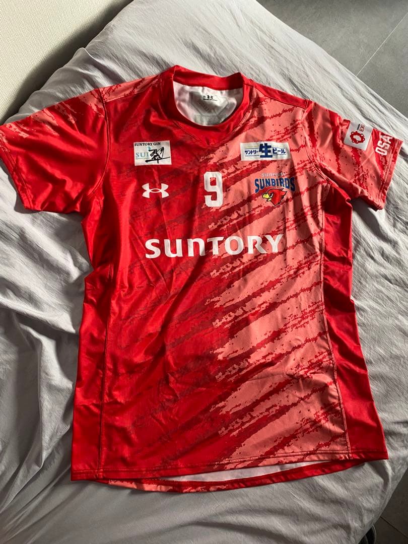 大宅真樹 サントリーサンバーズ ユニフォーム 📸✨ ベルト似合っちゃうのよね笑 #大宅真樹 選手 #サントリー