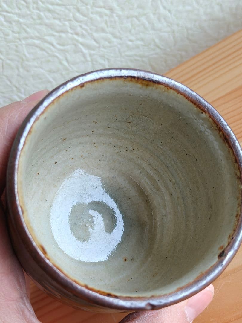 金城次郎 壺屋時代 点打 湯呑 民芸 やちむん