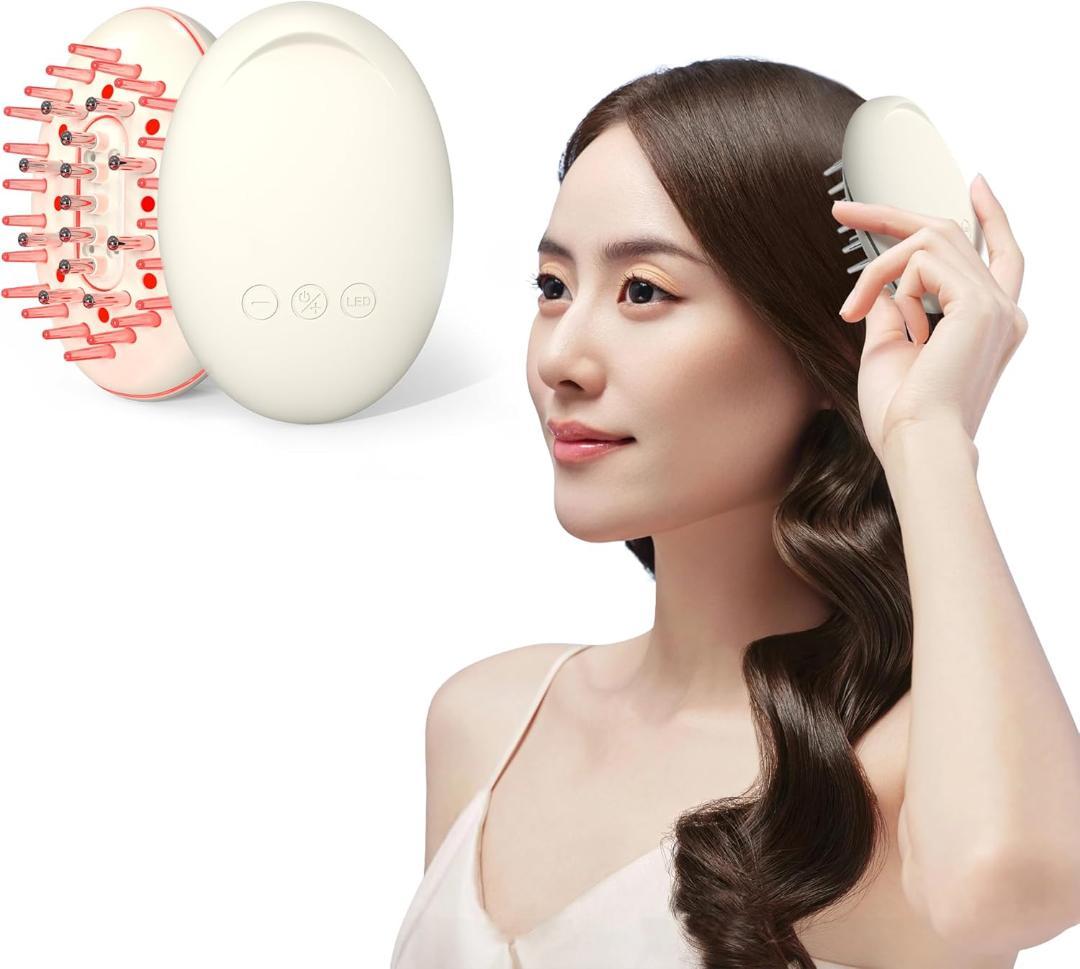 Kiboer 電気ブラシ RF美顔器 リフトブラシ 頭皮 ems ブラシ