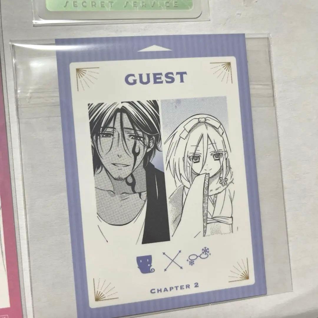 妖狐×僕SS 藤原ここあ展 来場特典 下書きカード クリアカード 購入特典