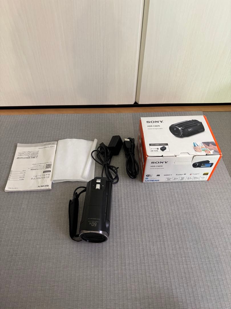 ビデオカメラ SONY HDR-CX670 HANDYCAM Amazon | SONY HDビデオカメラ Handycam HDR-CX670 ピンク 光学30倍