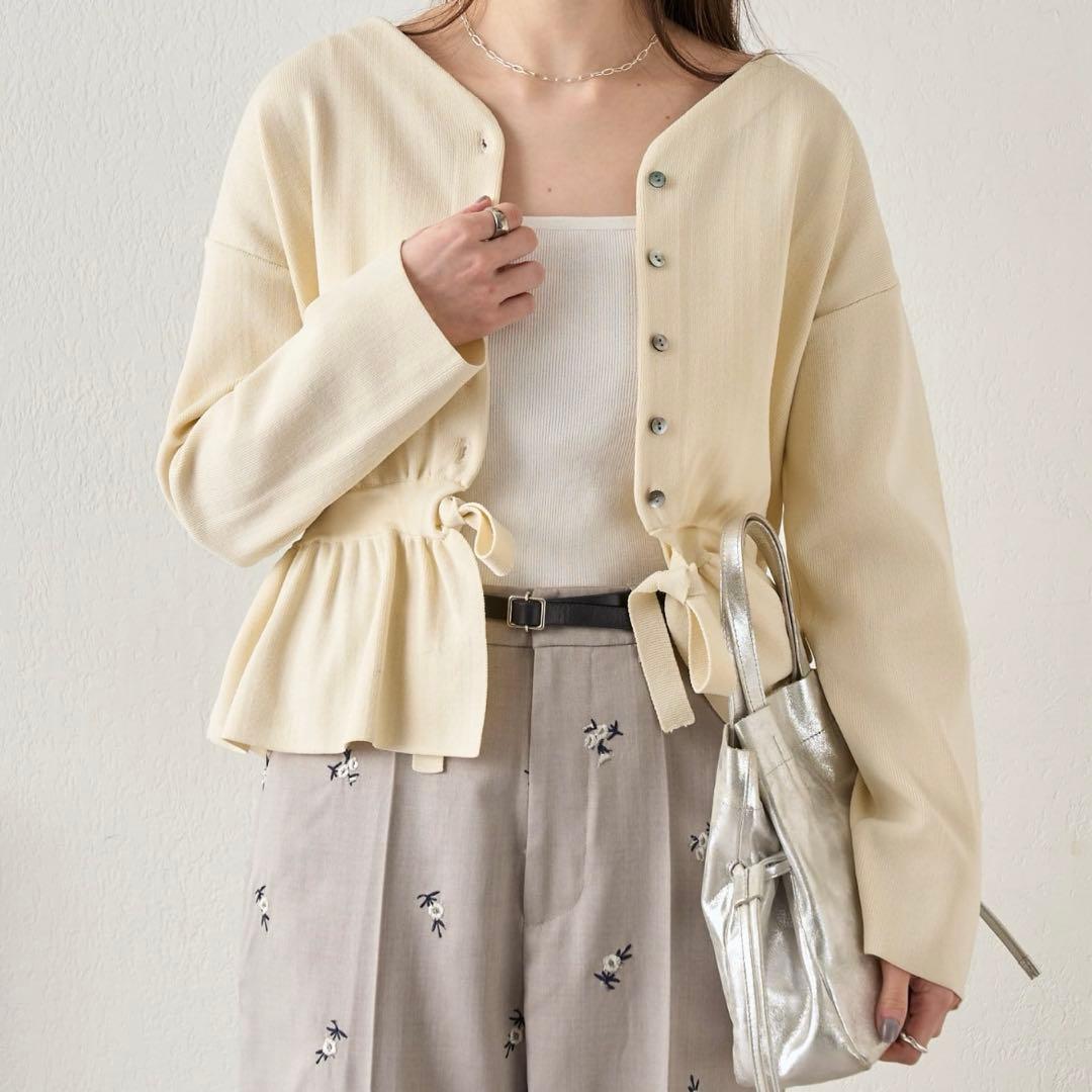 再々値下げ！】SHENERY シーナリー 3way ペプラムニット - メルカリ