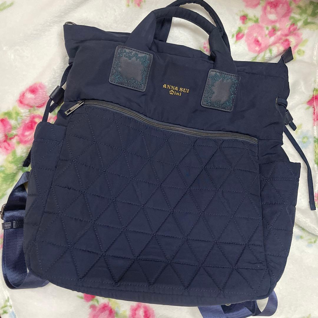 き*え様 ANNA SUI mini マザーズバッグ　アナスイミニ