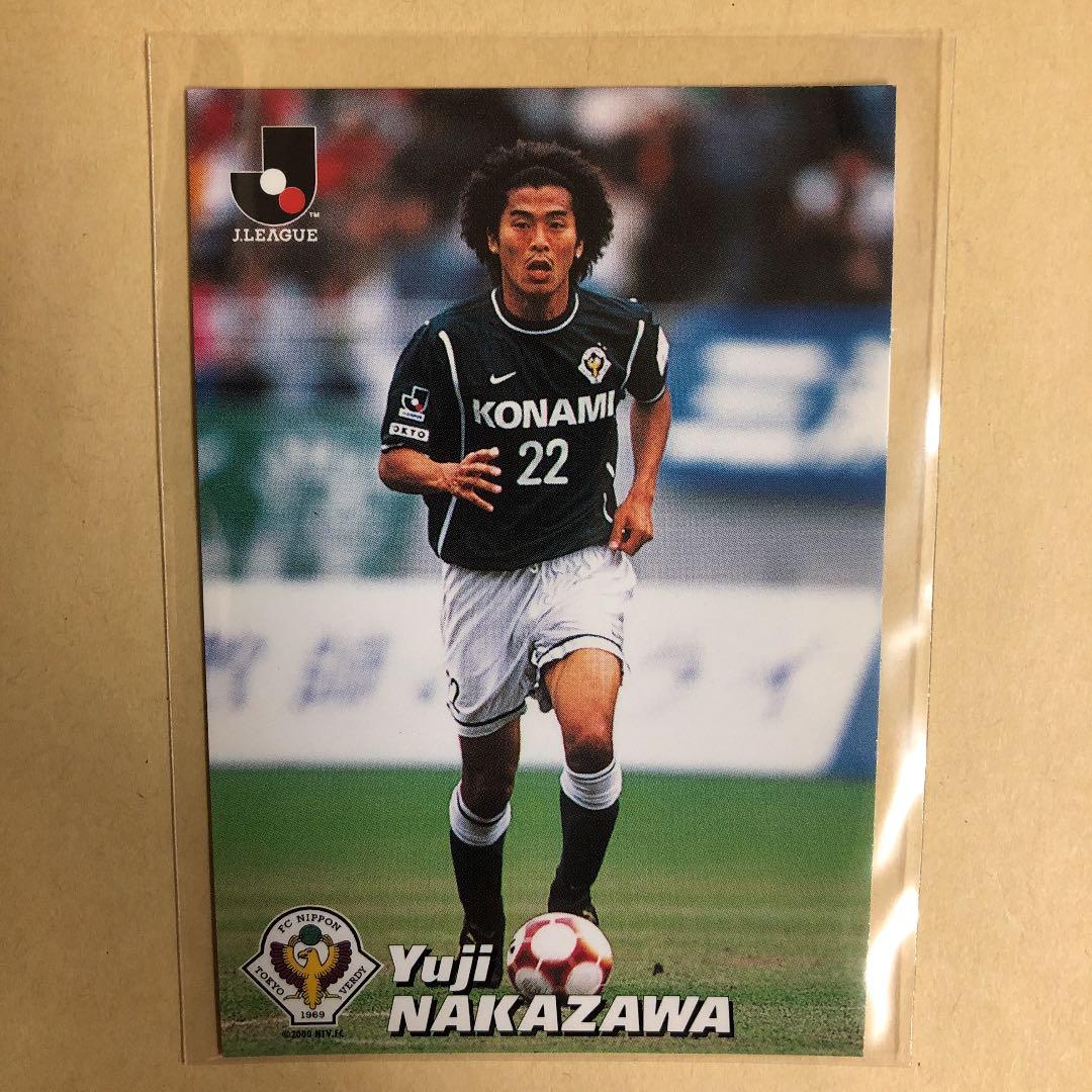中澤佑二 2001 東京ヴェルディ Jリーグ トレカ サッカー カード 029