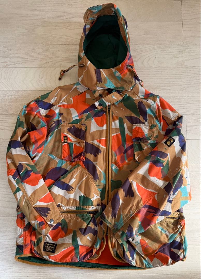 Nigel Cabourn × ELEMENT 迷彩 ハンティングジャケット