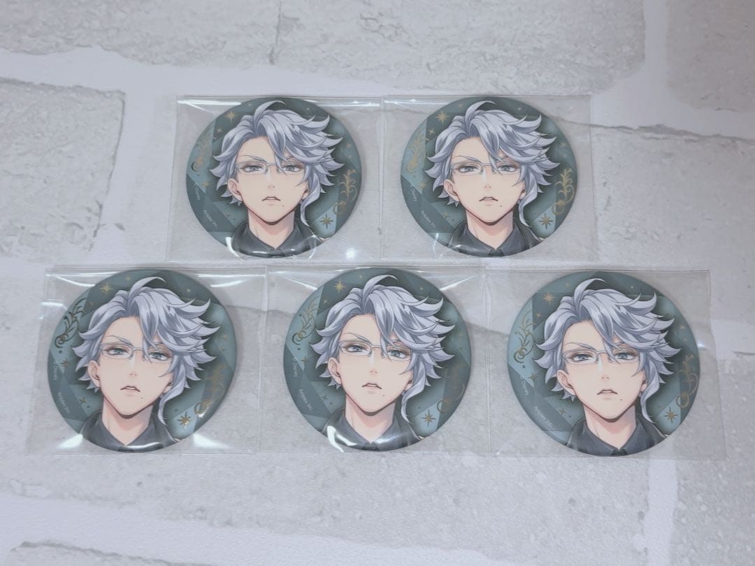 ツイステ ブレイジングジュエル 5周年 缶バッジ アズール - メルカリ