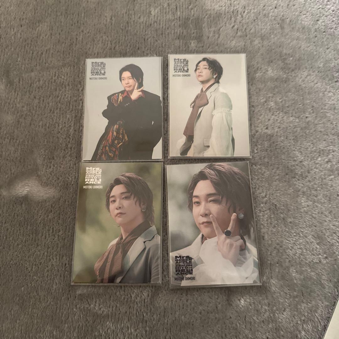 ミセスグリーンアップル フォトカード ゼンジン 大森元貴 - メルカリ