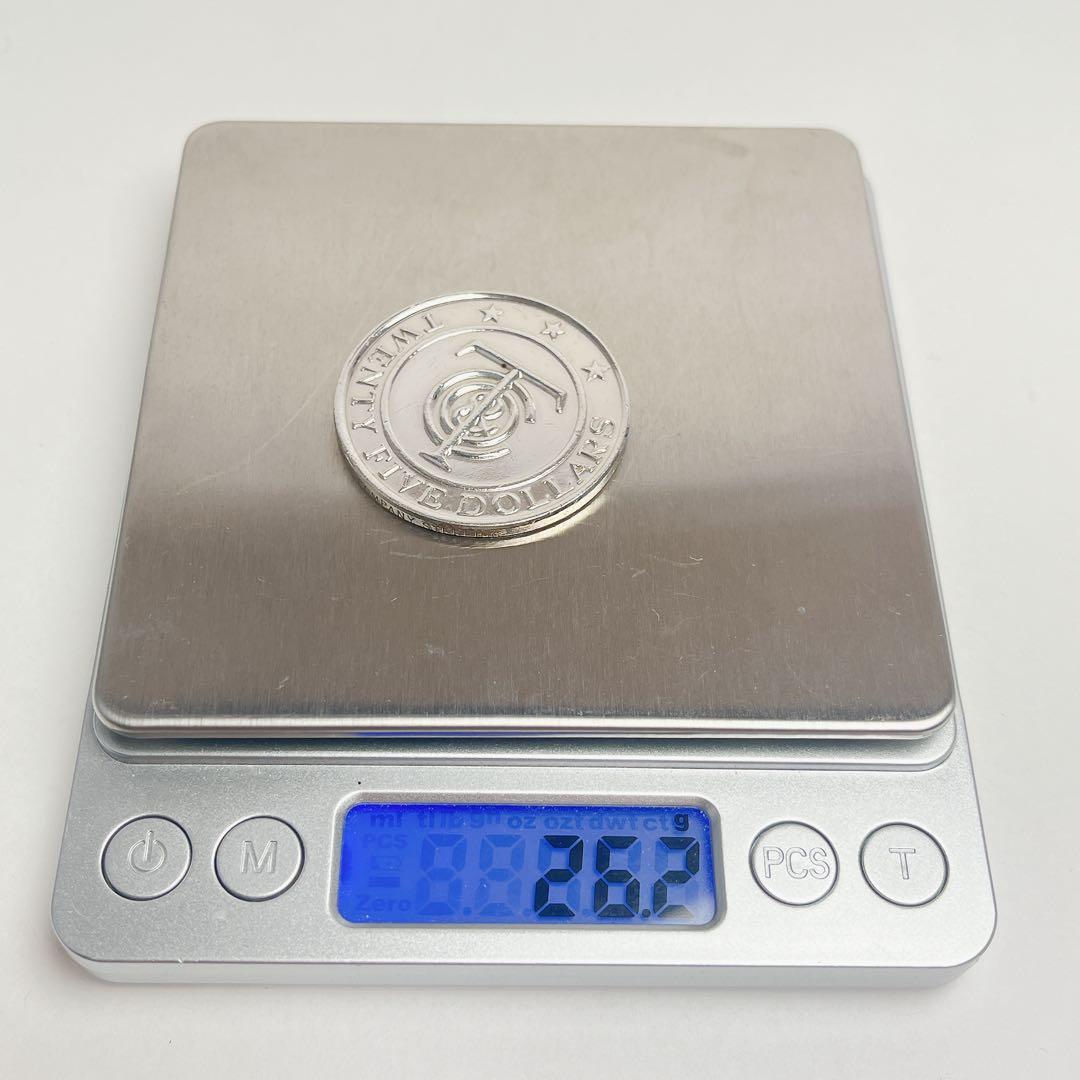 ティファニー 銀貨 25ドル マネーコイン 925 - メルカリ