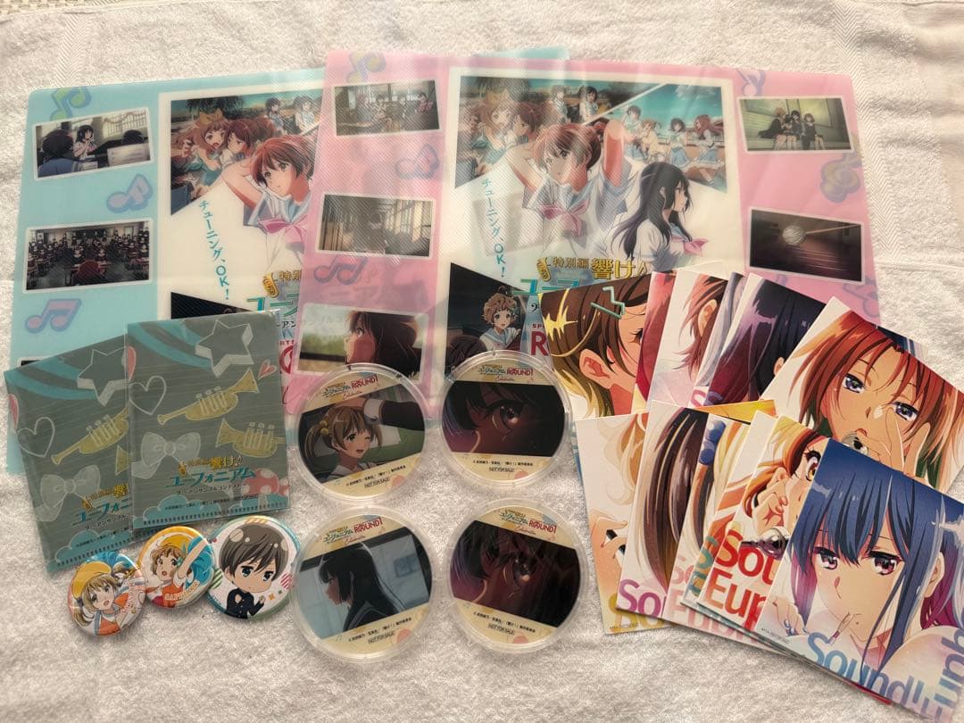 響けユーフォニアム　グッズセット TVアニメ『響け！ユーフォニアム3』CD VISUAL POP UP SHOP in TOWER