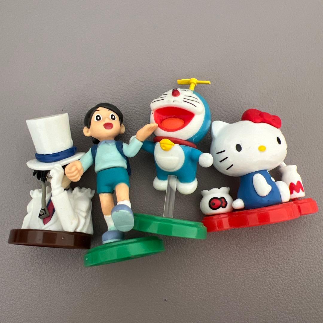 キャラクター フィギュアセット ハローキティ ドラえもん のび太 出来