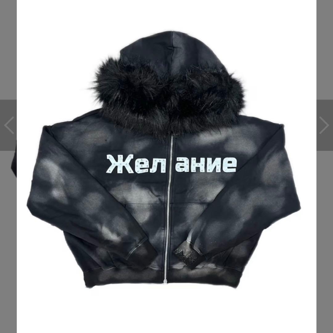 DIG YOUR OWN GRAVE パーカー フーディー ファーパーカー - メルカリ