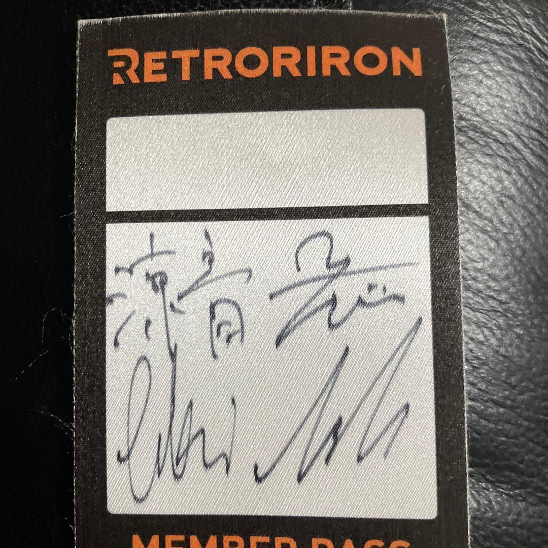 レトロリロン 、ステッカー 、サインあり