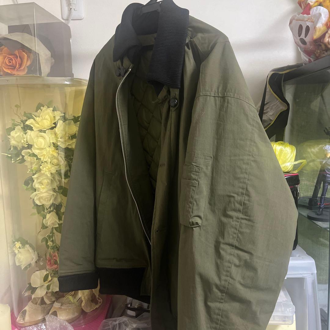 美品⭐︎AMUY TRYSBAY ボンバージャケット オリーブグリーン - メルカリ