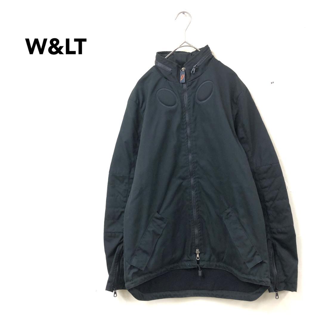 old W&LT ウォルト デザインジャケット ダブルジップ 裏フリース 古着 old W&LT ウォルト デザインジャケット ダブルジップ 裏フリース 古着