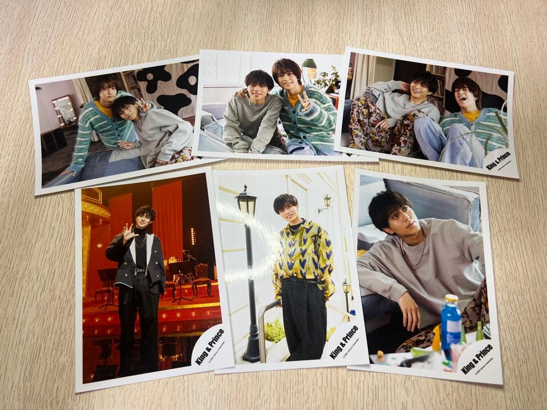 キンプリ公式写真 6枚セット永瀬廉、髙橋海人 - メルカリ