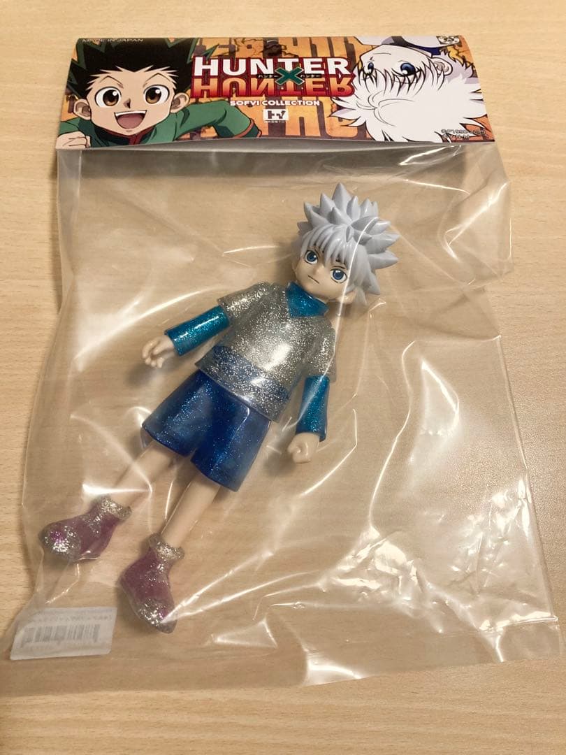 新品未開封 ソフビ ハンターハンター キルア ラメver ヒキダシトイ