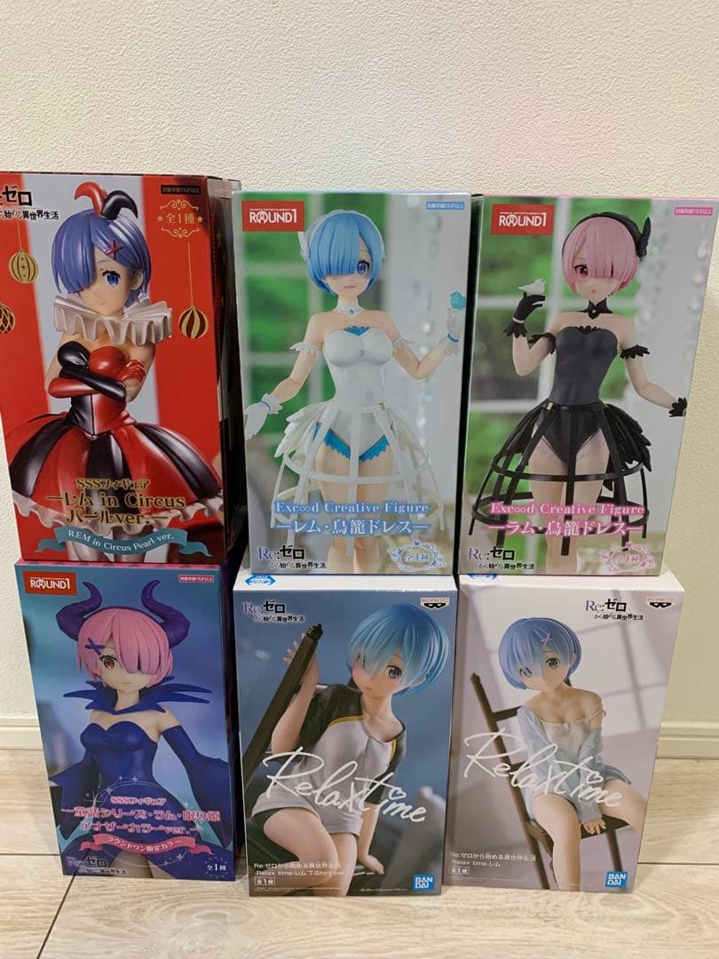 リゼロ フィギュア まとめ売り - メルカリ