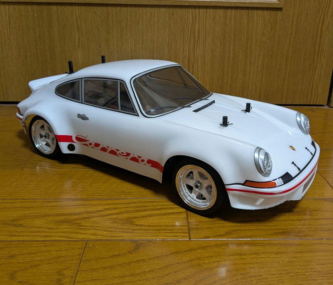 タミヤ　ポルシェボディ　TT-02　ホビーウイングESC ブラシレスモーター タミヤ XBシリーズ 1/10RC XB ポルシェ 911 GT3 R (992) (TT-02