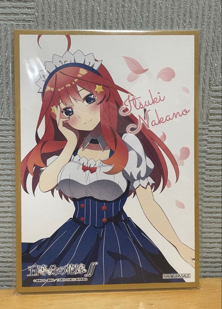 新品•未開封】 五等分の花嫁ff 五月 ミニ色紙 - メルカリ