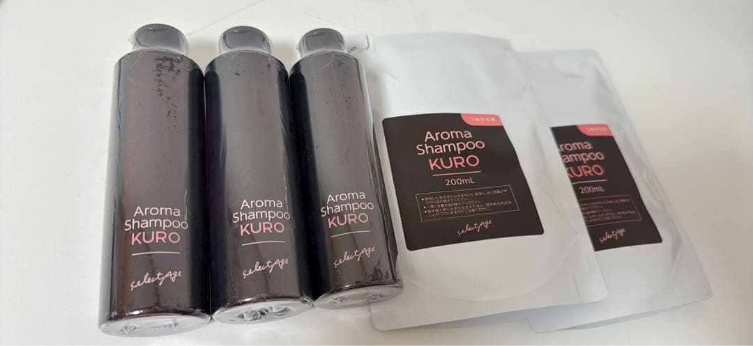 新品　未開封　セレクタージュ アロマシャンプー kuro クロ 5つセット Amazon.co.jp: selectage セレクタージュ アロマシャンプー クロ