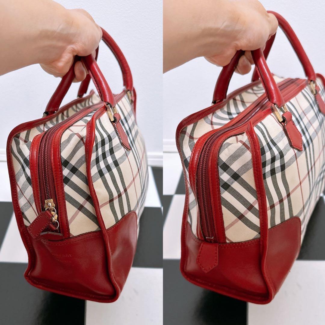 《美品》Burberry Blue Label(バーバリー)ハンドバッグ