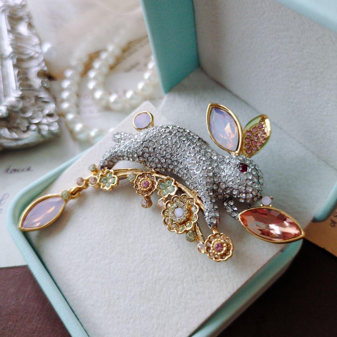 ABISTE アビステ 卯 ウサギ ブローチ ラビット 干支 2023 限定品