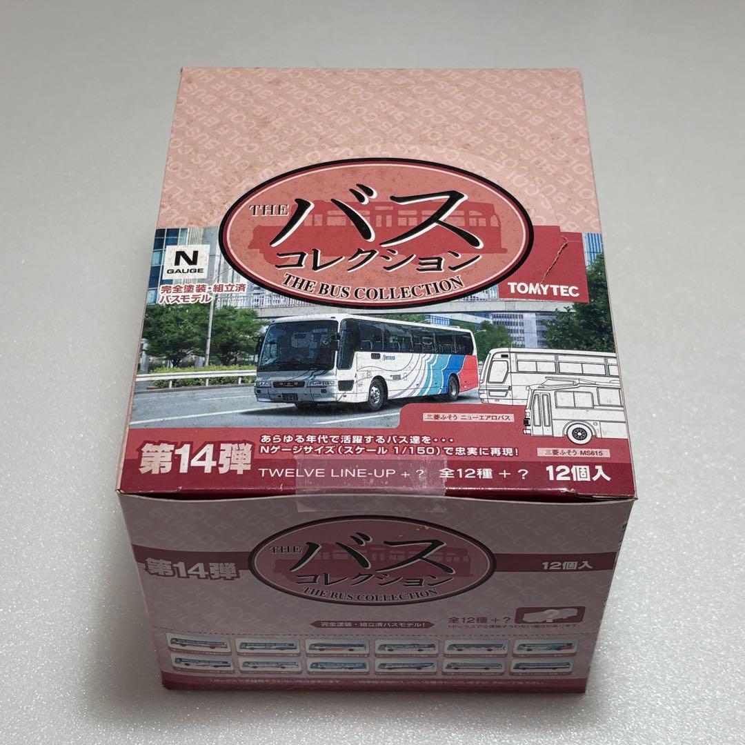 トミーテック THE バスコレクション 第14弾　 12台入BOX売り トミーテック ザ・バスコレクション 1/150 名鉄バススペシャル 1BOX 12