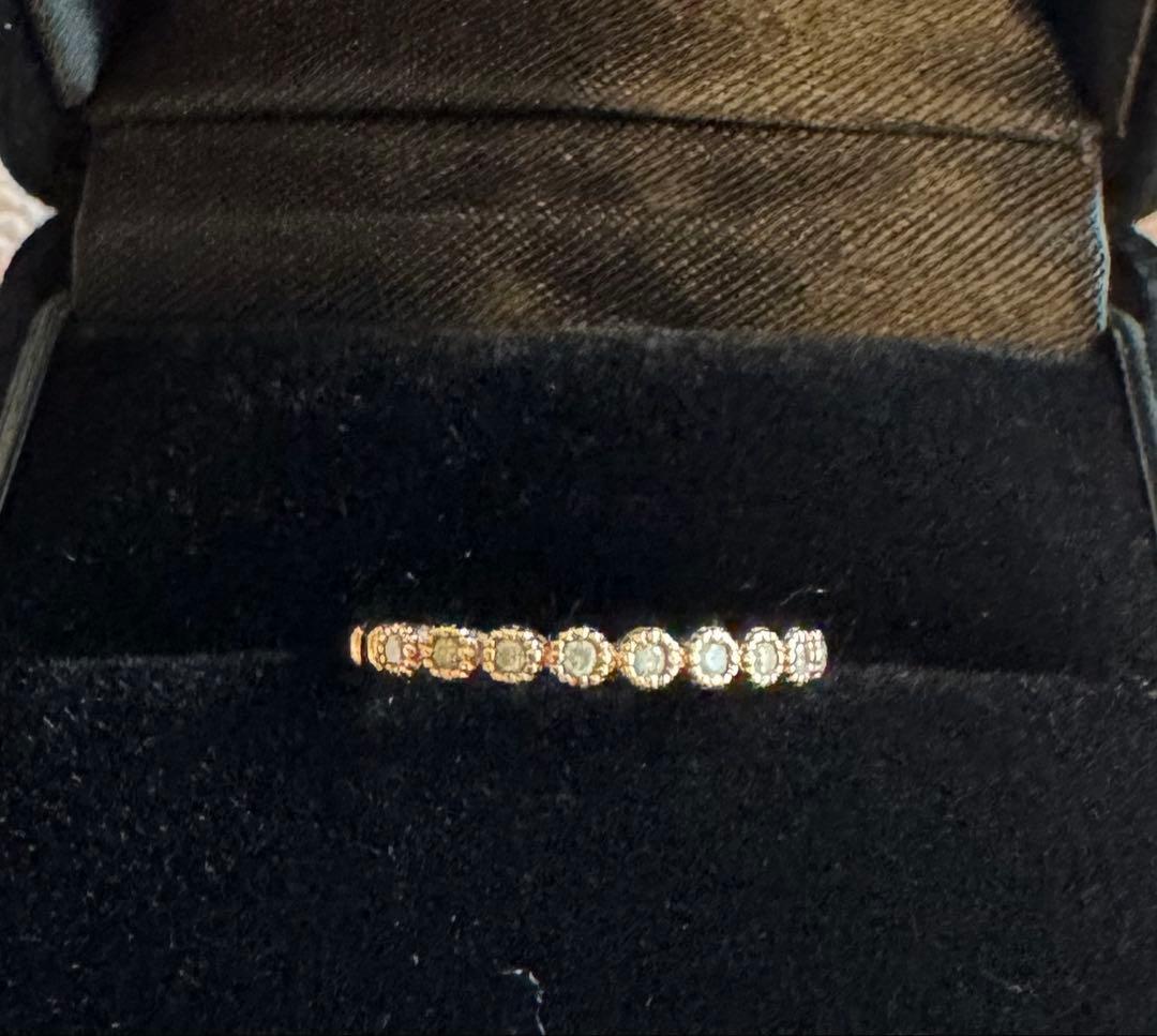 agete K10 フリルリング 5号