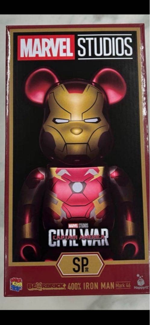 BE@RBRICK 400% IRON MAN Mark 46 SP - メルカリ